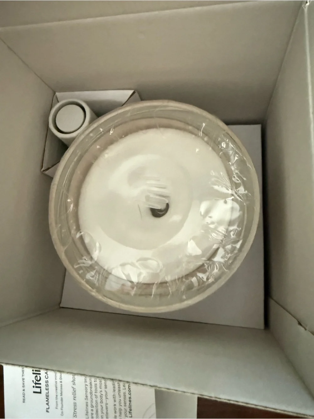 Lifelines white decorative